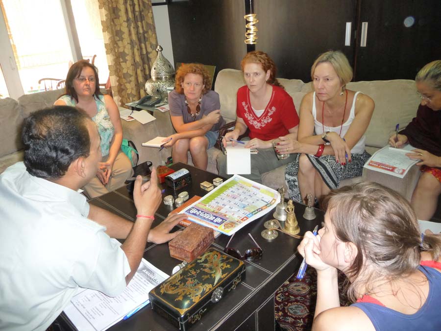 Meditation practice at Anahat Yoga Pune